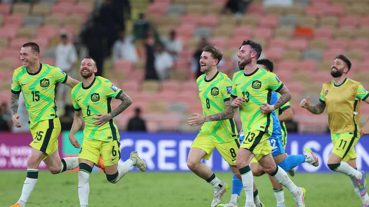 호주 축구대표팀, 6회 연속 월드컵 본선 진출‥북한 '무승' 좌절