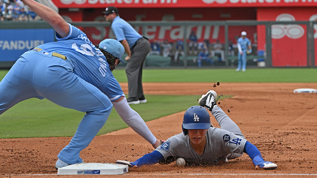 김혜성, 캔자스시티전 3타수 2안타 도루 1개‥타율 0.383 