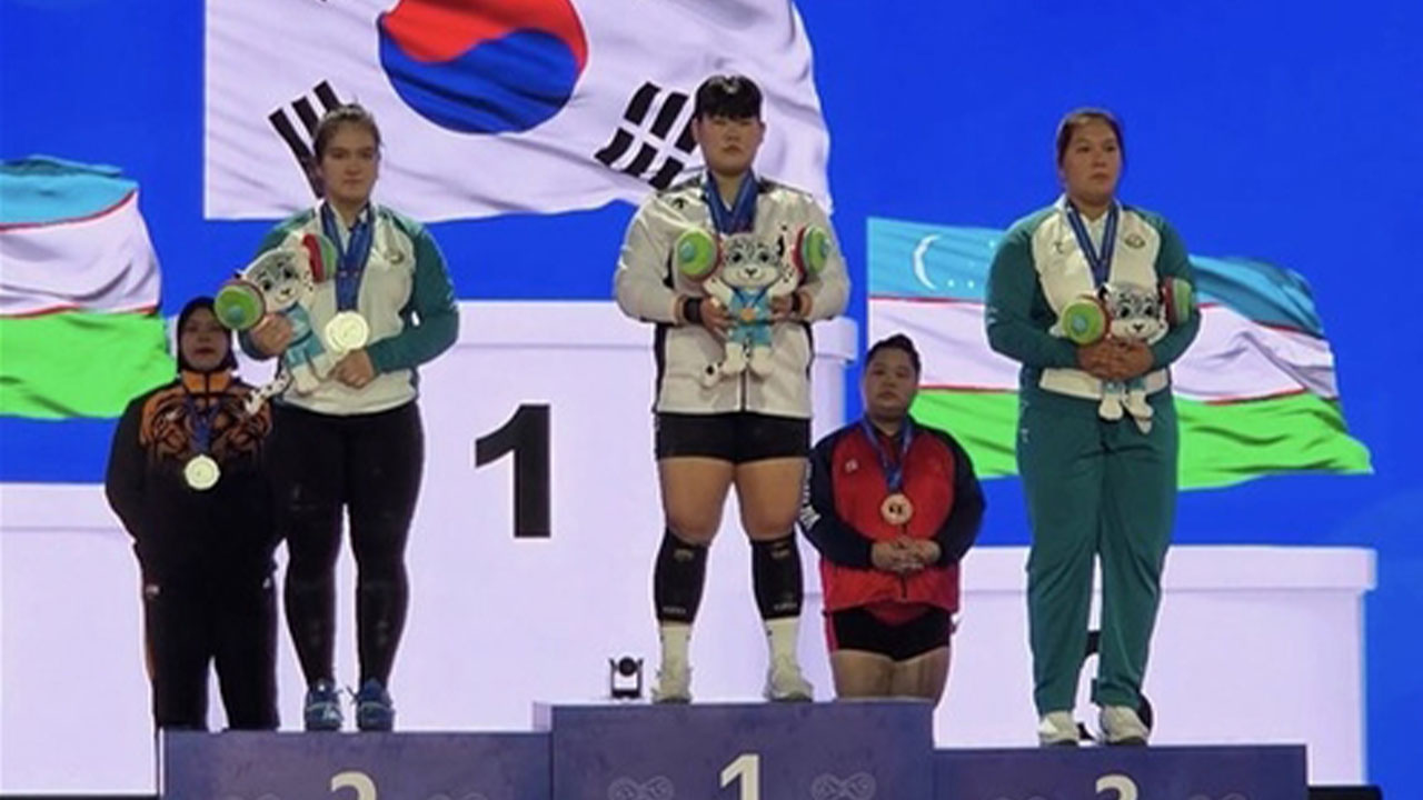 이하은, 아시아주니어역도선수권 여자 최중량급 우승