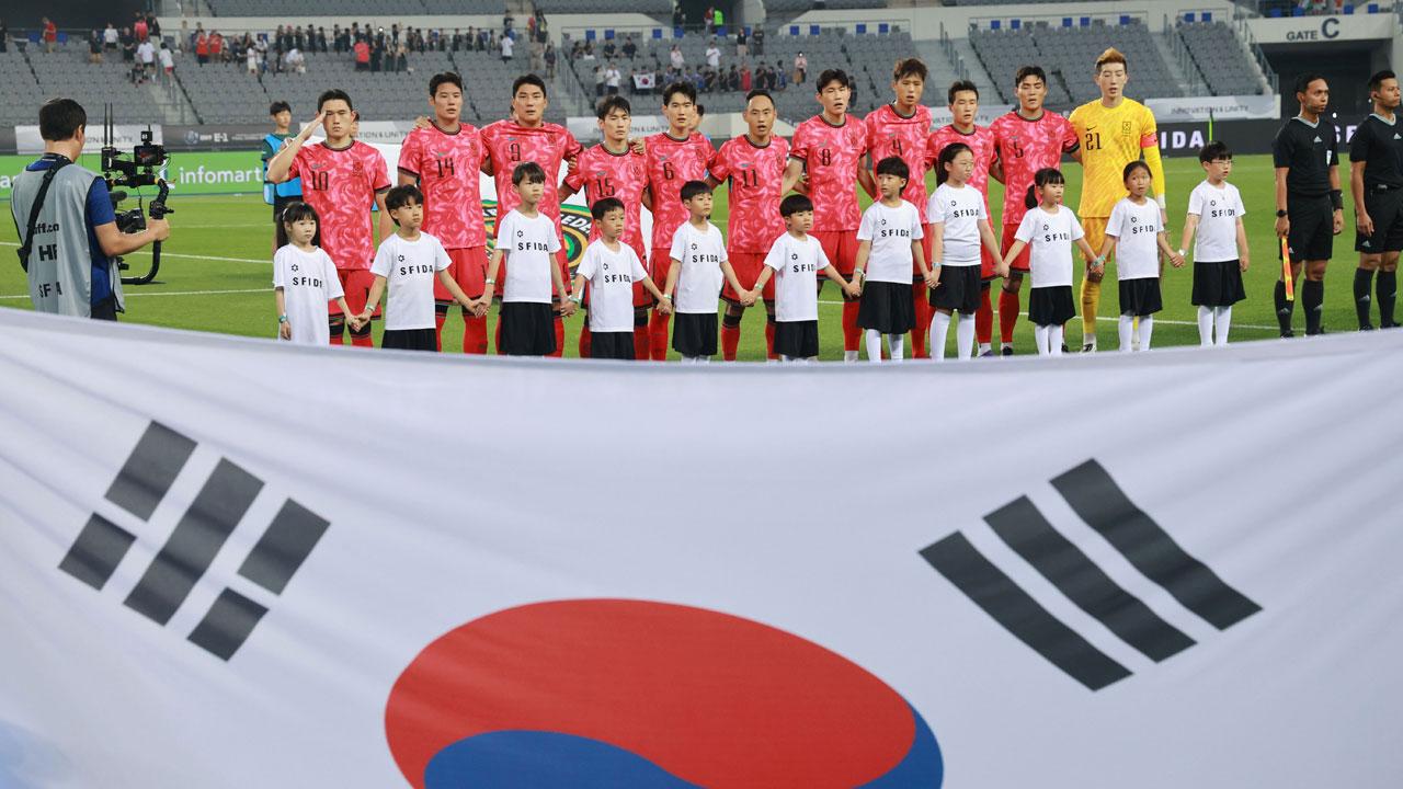'월드컵 본선행 확정' 한국 축구, FIFA 랭킹 23위 유지 
