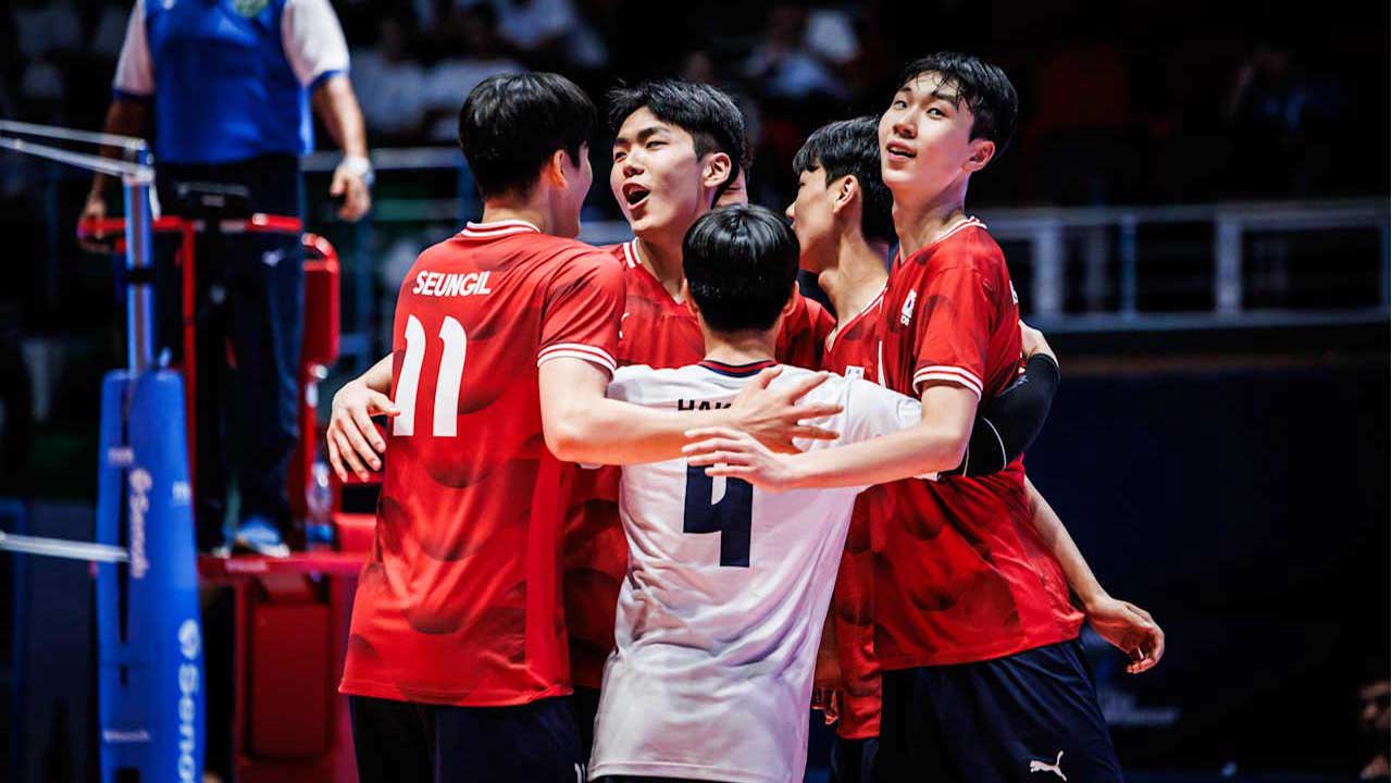 한국 U-19 남자배구, 세계선수권서 콜롬비아 3-0 완파