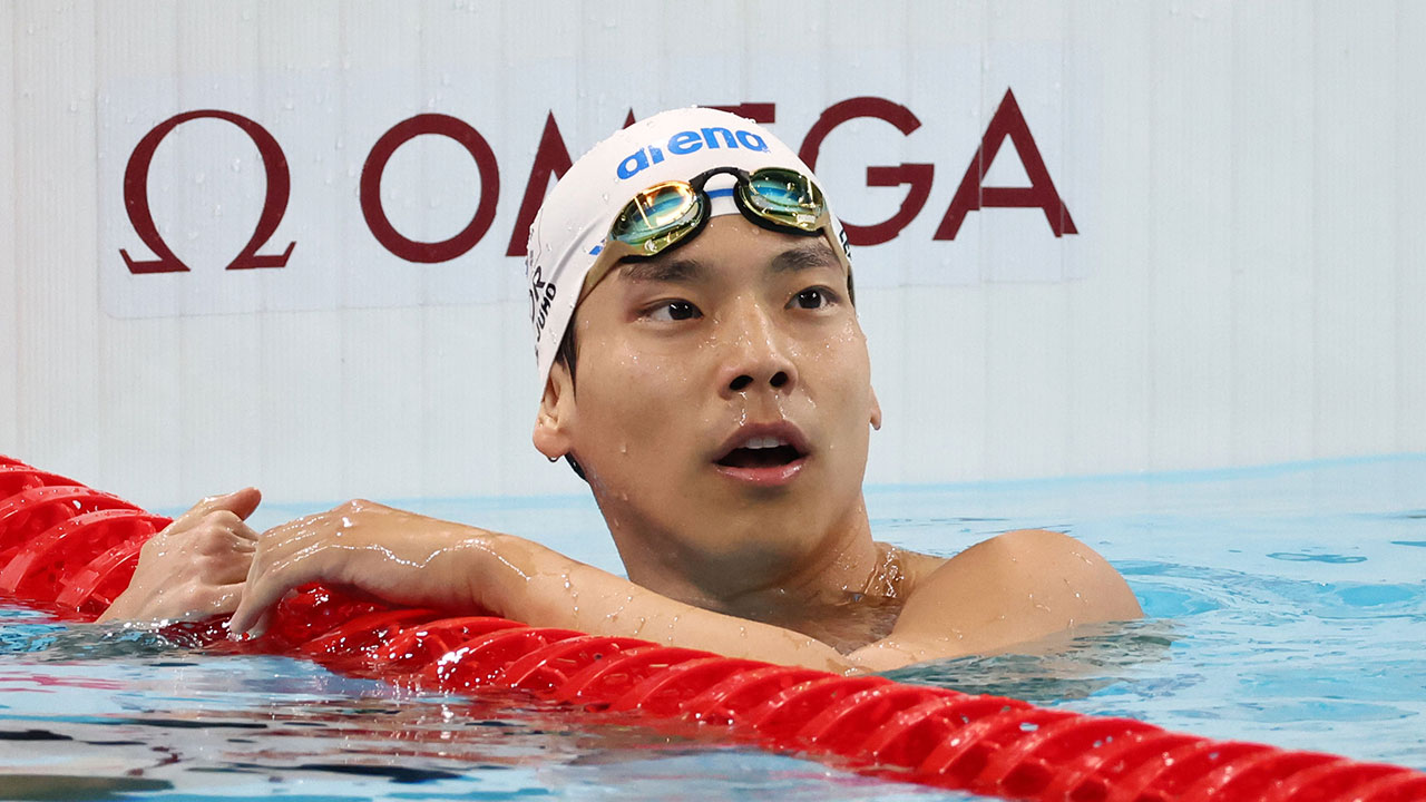 이주호, 세계수영선수권 배영 200ｍ서 한국신기록‥결승은 무산