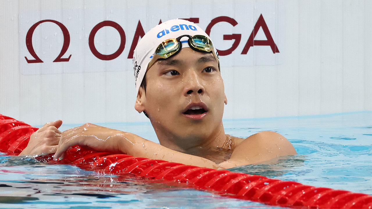 이주호, 세계선수권 배영 200m 5위로 준결승 진출
