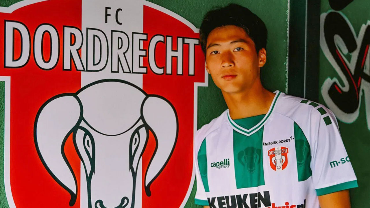 페예노르트 배승균, 네덜란드 2부 도르드레흐트로 '1년 임대'