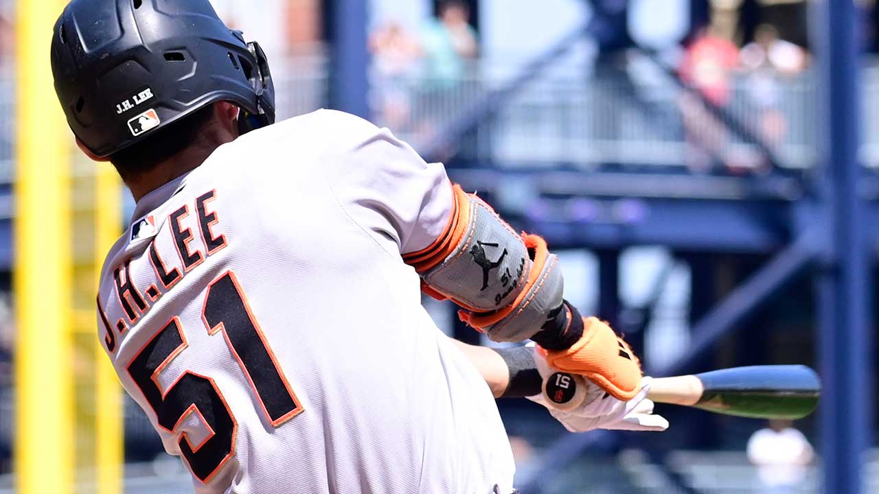 이정후, 마지막 타석에서 내야 안타로 8경기 연속 안타