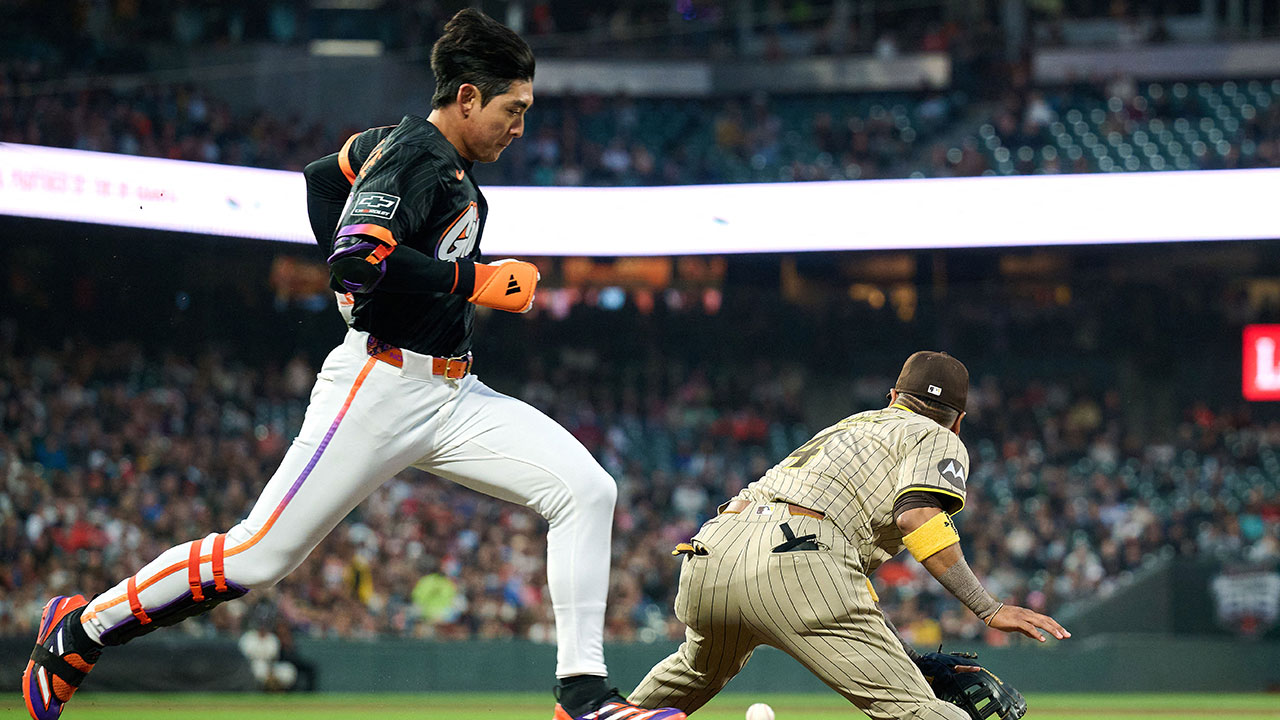 이정후, 이틀 연속 내야안타로 4타수 1안타‥김하성은 또 무안타