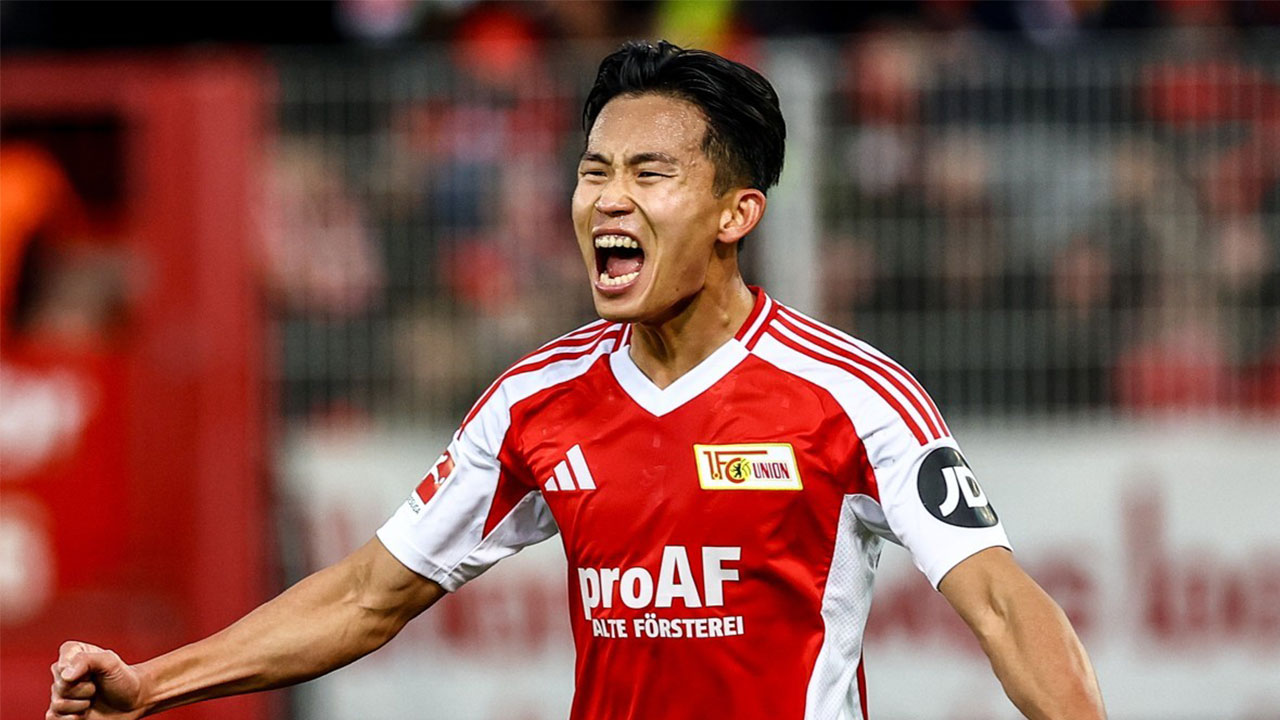 우니온 베를린 정우영, 포칼컵서 시즌 첫 골