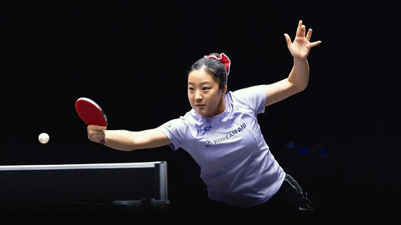탁구 신유빈 유럽 스매시 여자단식 32강 진출장우진은 역전승