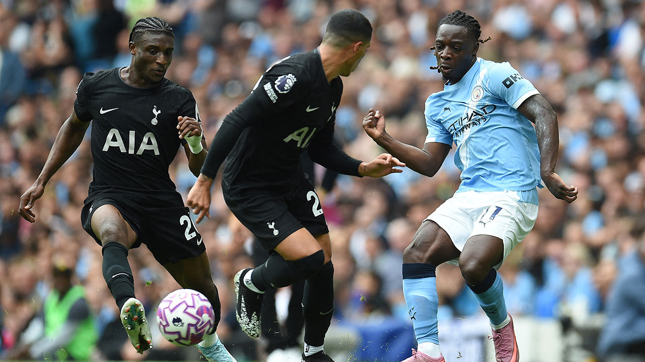손흥민 떠난 토트넘, 맨시티에 2-0 완승‥4시즌 만에 개막 2연승