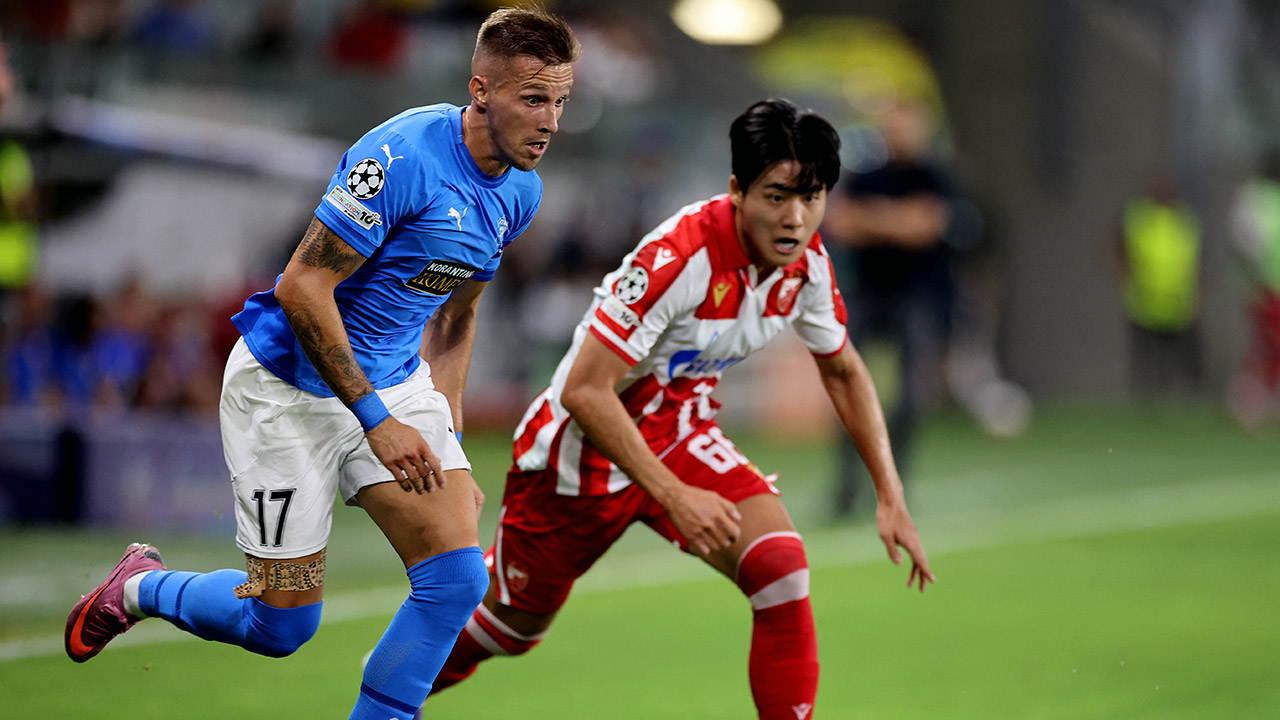 '설영우 풀타임' 즈베즈다, 파포스에 밀려 챔스 본선행 실패