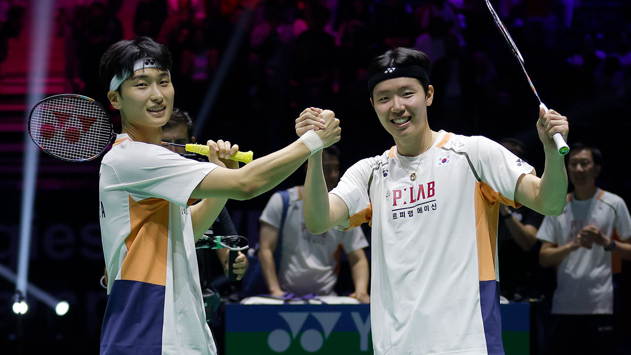 배드민턴 세계 1위 김원호·서승재, 세계선수권 남자 복식 우승
