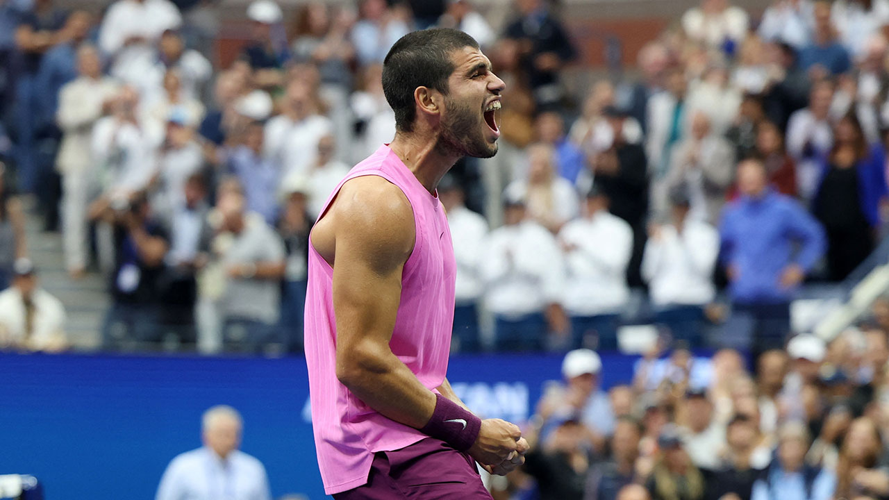 알카라스, 신네르 꺾고 US오픈 정상‥'메이저 6번째 우승'