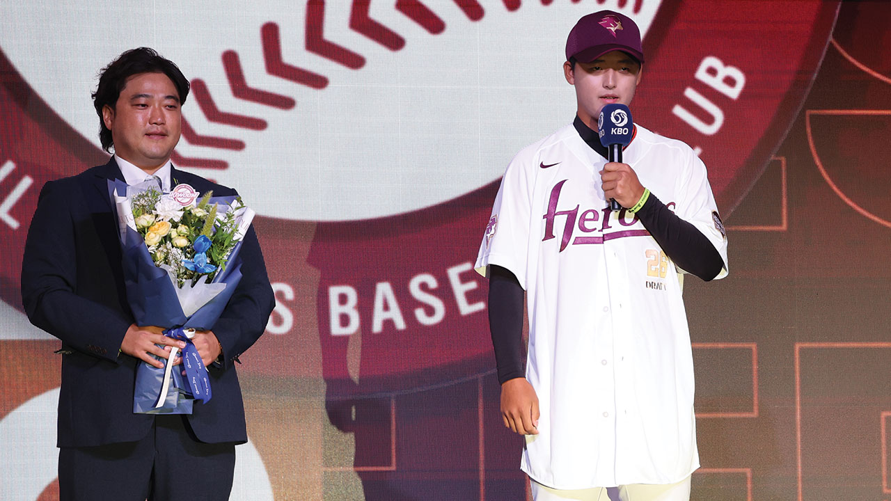 '박석민 아들' 북일고 박준현, 신인드래프트 전체 1순위 키움행