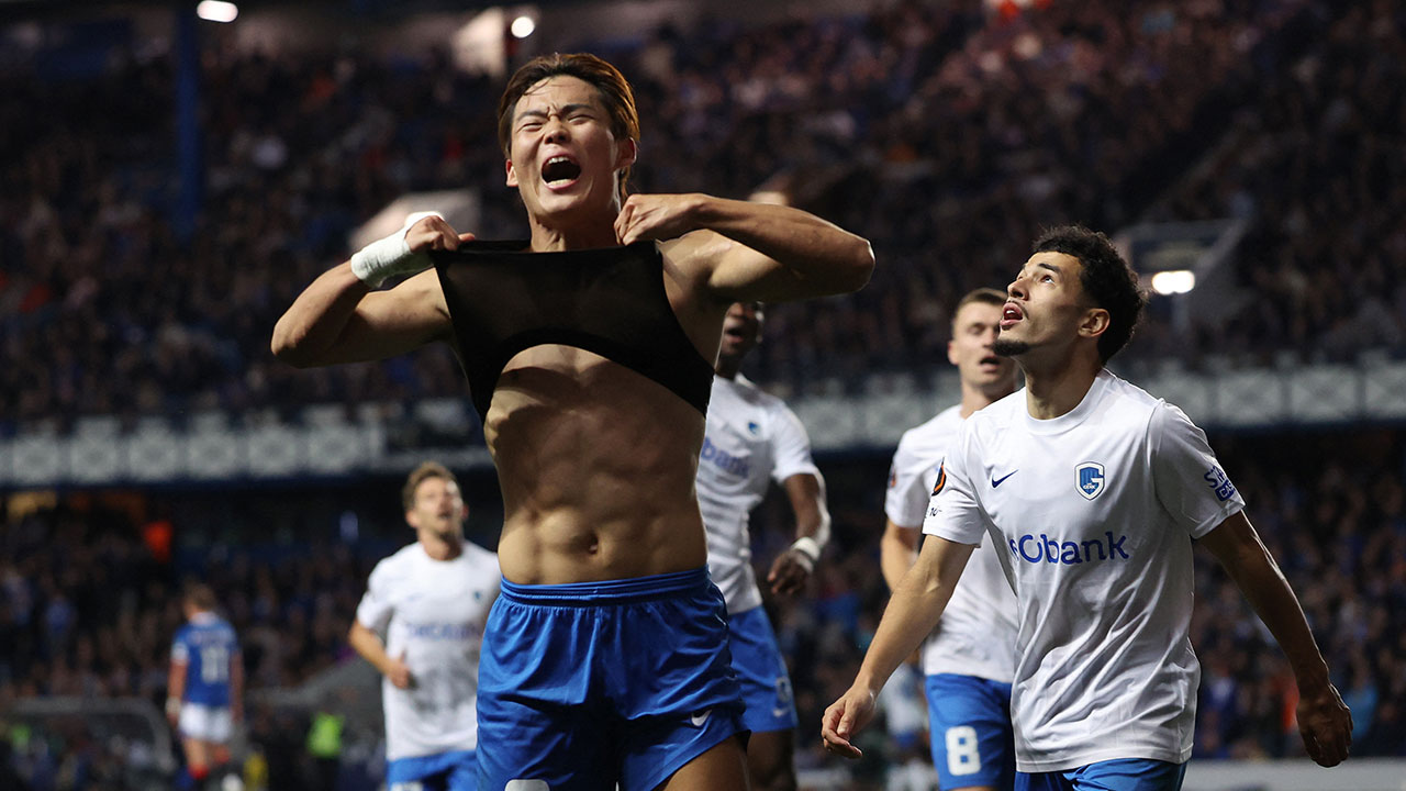 오현규, 레인저스전 PK 실축 뒤 득점포‥시즌 3호골