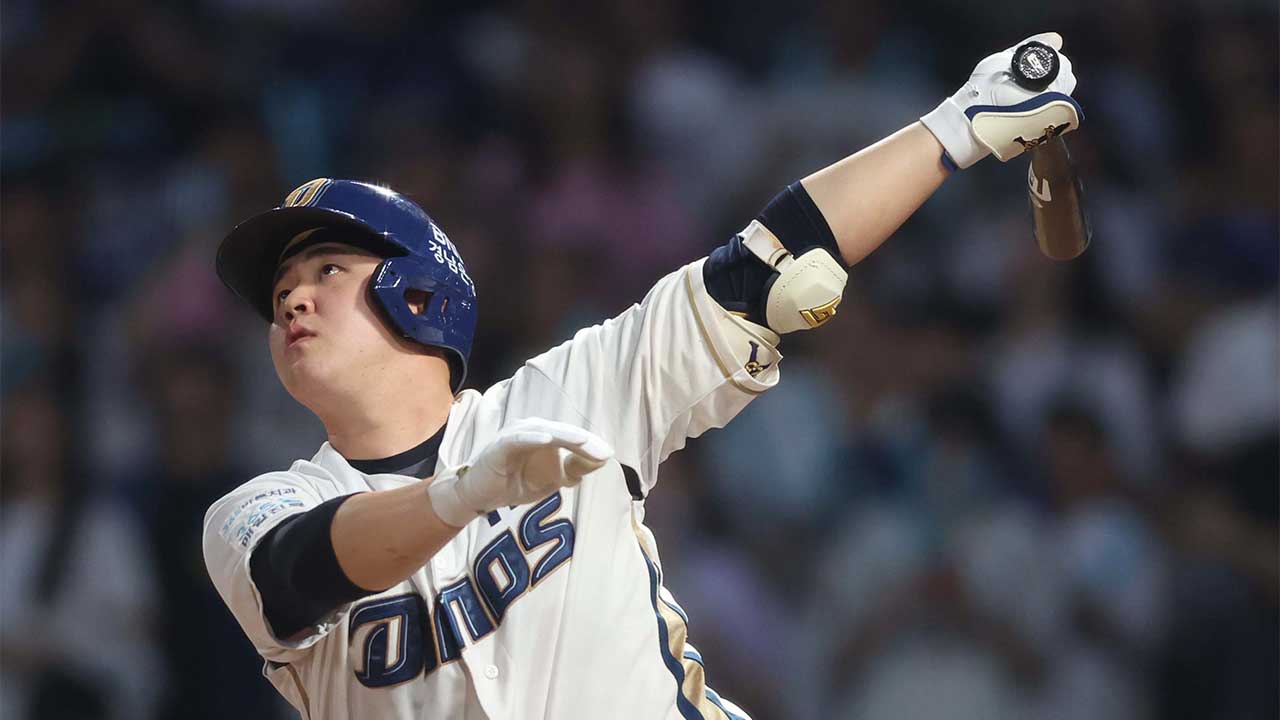 통증 안고 홈런 친 NC 김형준, 손바닥 골절로 시즌 아웃