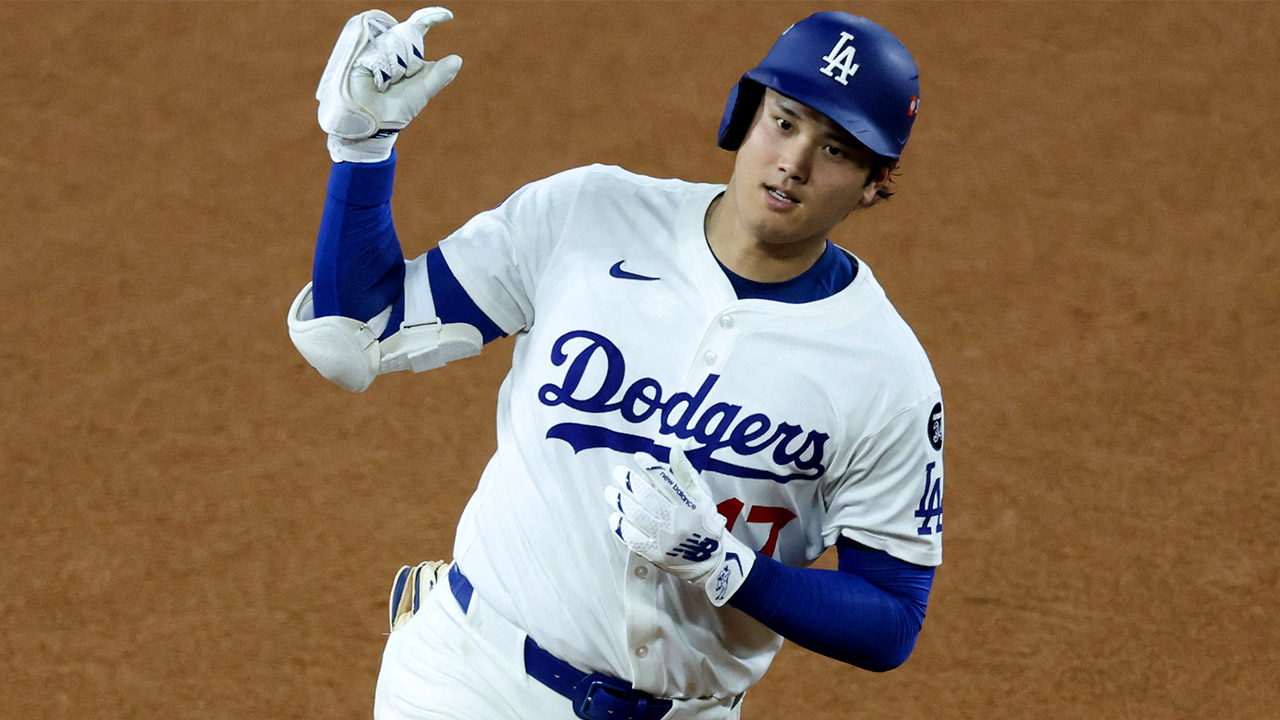 오타니, 역대 최초 '3홈런·10K'‥다저스, 2년 연속 월드시리즈 진출