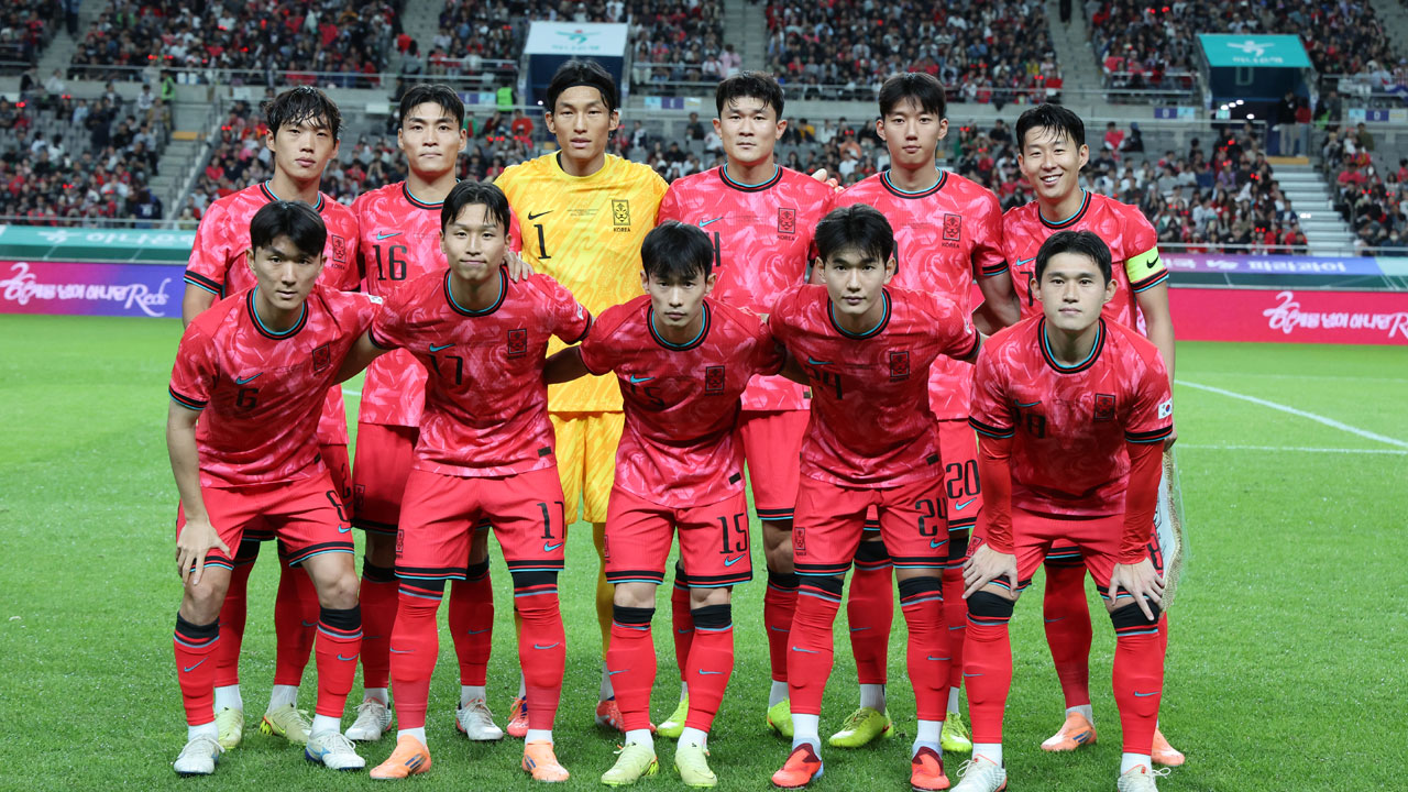 한국 축구 FIFA 랭킹 22위로 한 계단 상승‥'포트2' 수성