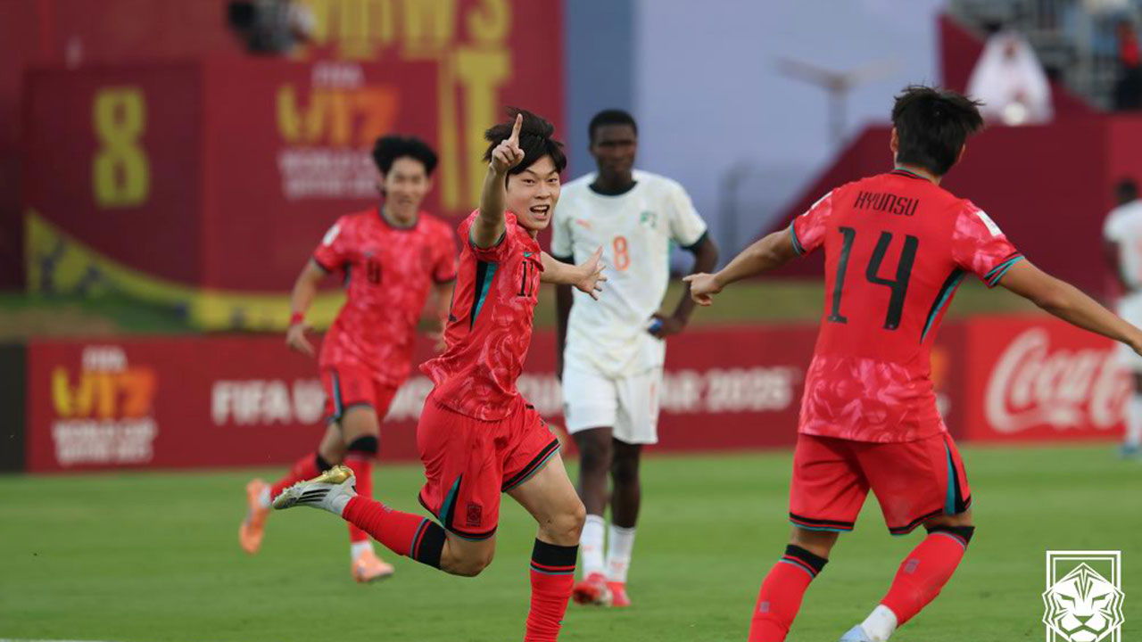 U-17 대표팀, 코트디부아르 3-1 격파‥조 2위로 32강행