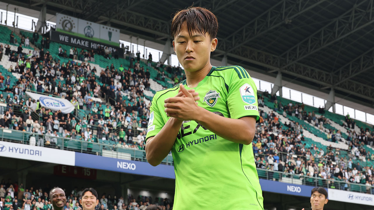 K리그1 전북 이승우, 2025시즌 'K리그1 연봉 1위