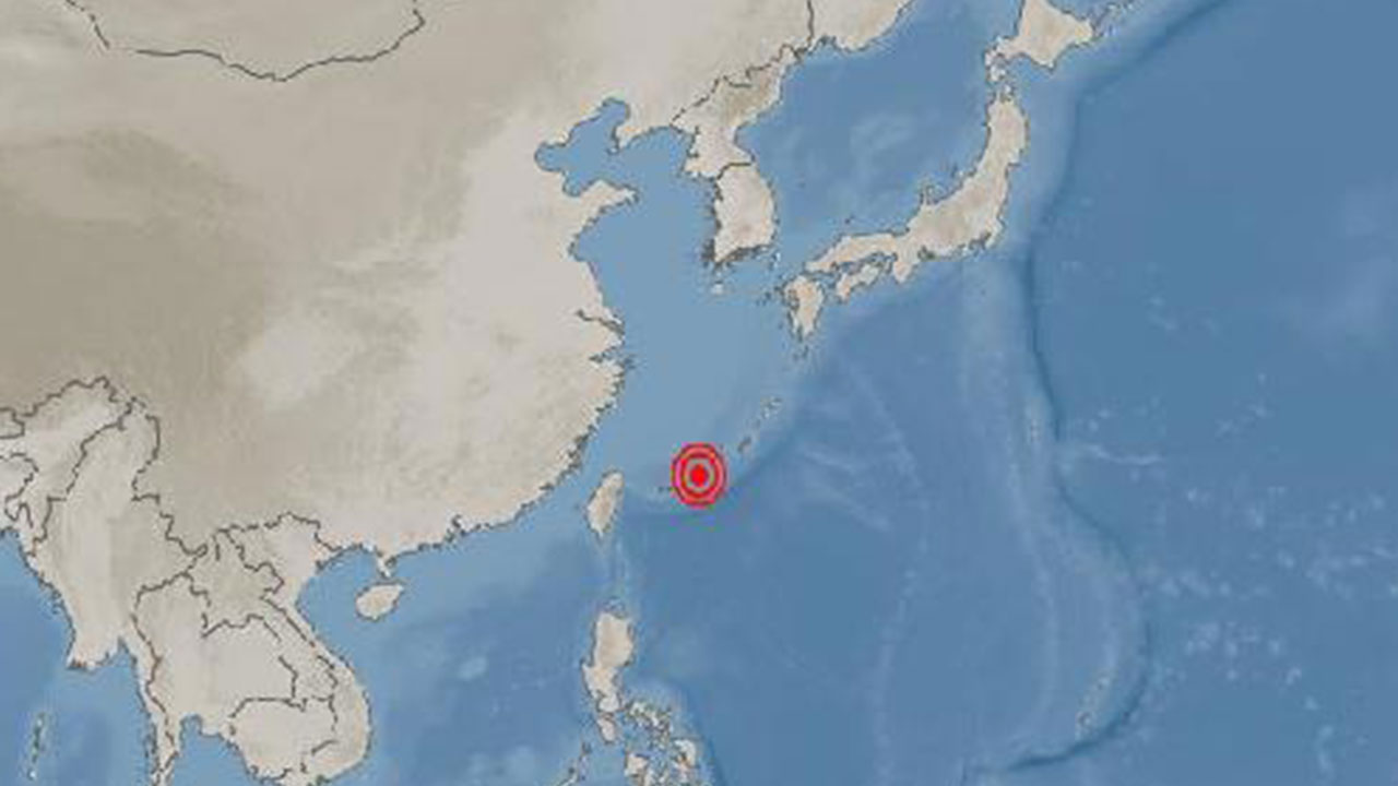 일본 오키나와현 나하시 서남서쪽 바다서 규모 5.0 지진 발생