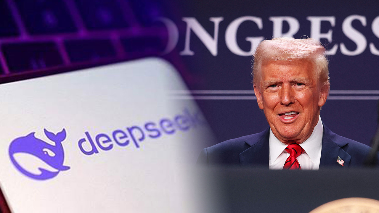 트럼프, 중국 딥시크 AI 개발에 "긍정적‥미국에 경종 울려야"