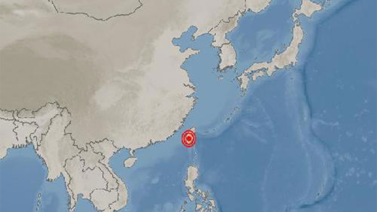 대만 자이시 남남동쪽서 규모 5.6 지진 발생