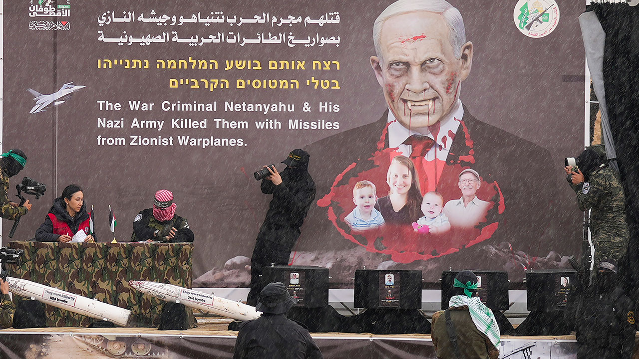 하마스, 10개월 아기 포함 이스라엘 인질 시신 4구 넘겨