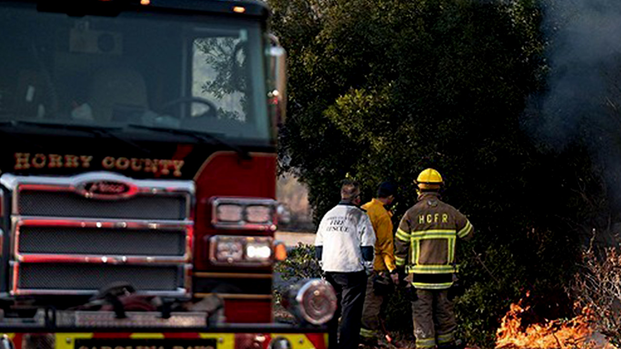미국 사우스캐롤라이나 산불로 비상사태 선포
