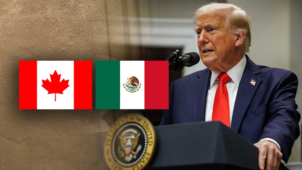 미, 캐나다·멕시코 관세 경감하나?‥"중간 지점 가능성"
