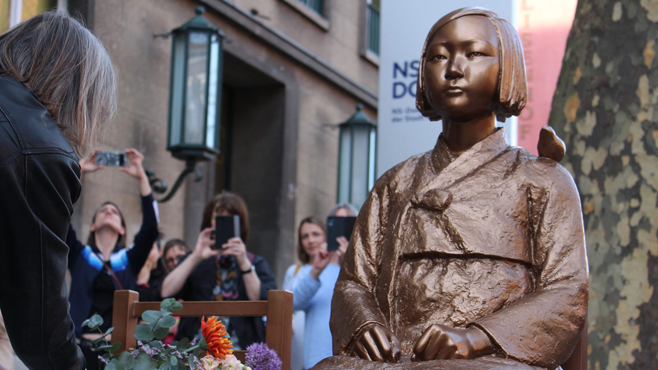 쾰른에도 소녀상‥'여성의 날' 독일 두 곳서 새 터전