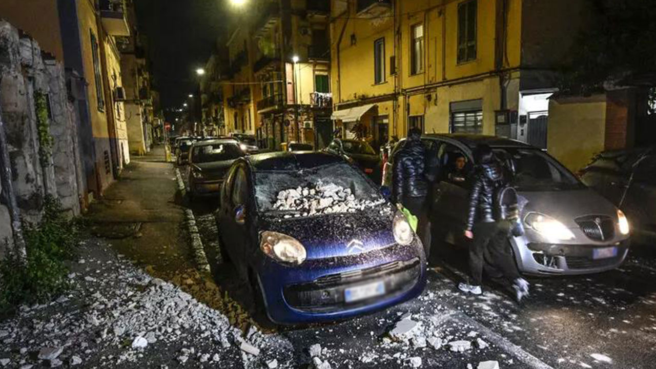 이탈리아 나폴리서 40년 만에 최대 규모 지진