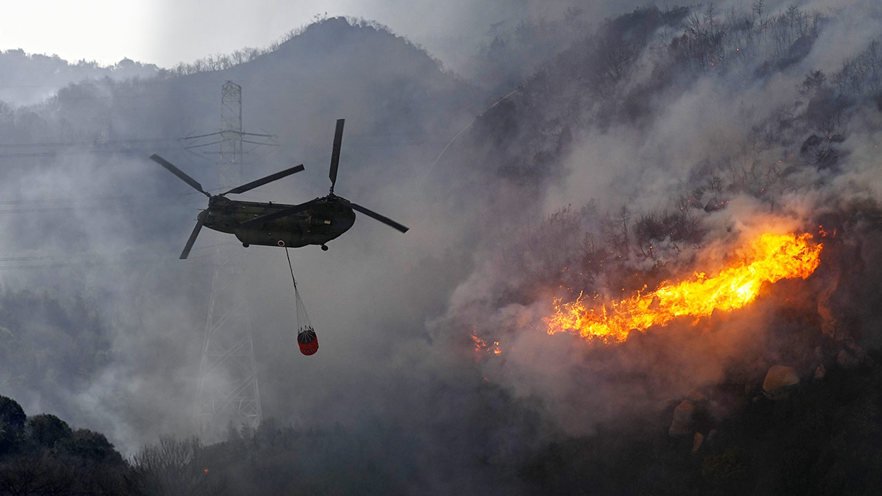 [World Now] 이웃 일본도 산불 비상‥"기후 변화가 키운 불과 얼음의 재난"