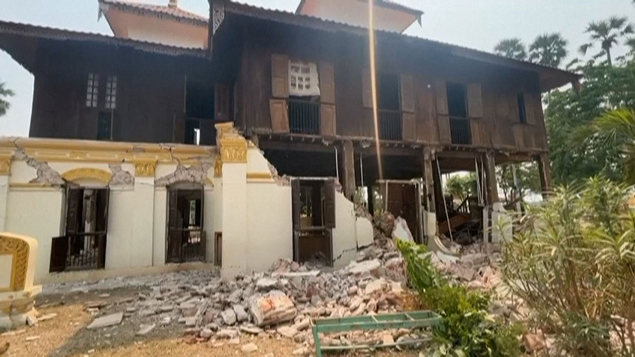 미얀마 지진에 태국 방콕도 흔들려‥경보 울리고 주민대피