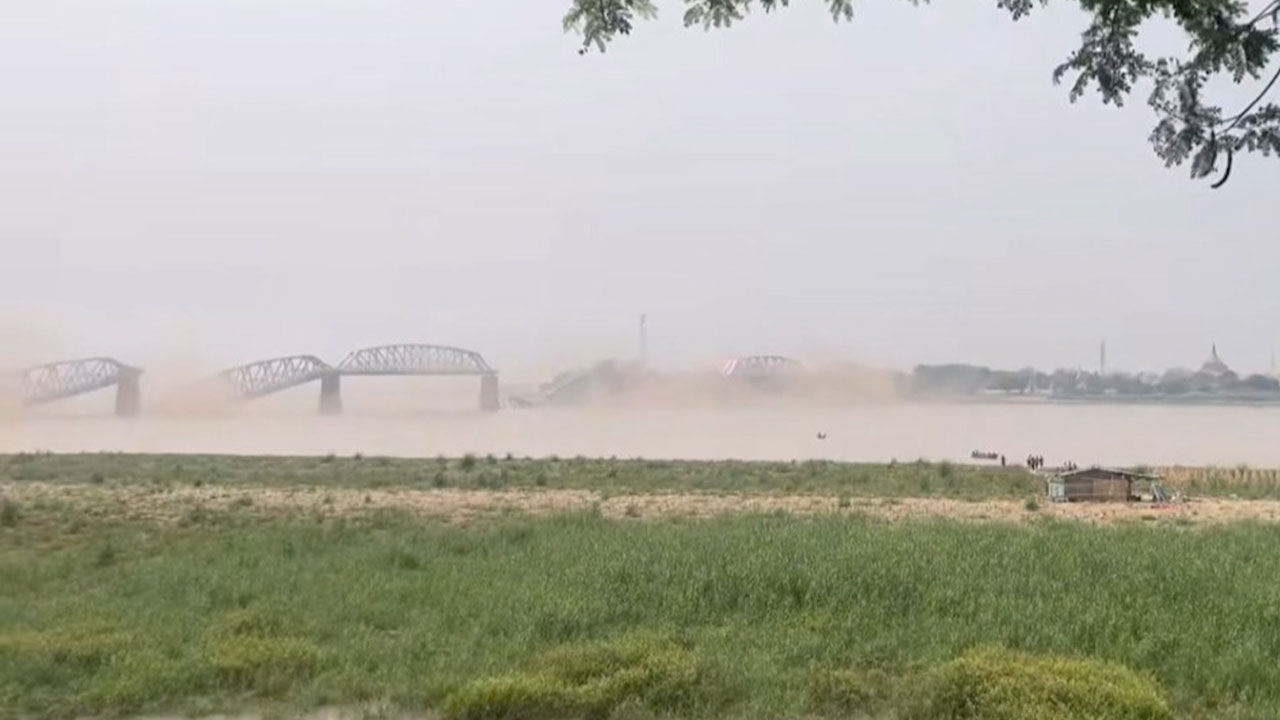 미얀마 지진에 태국 방콕도 흔들려‥경보 울리고 주민대피