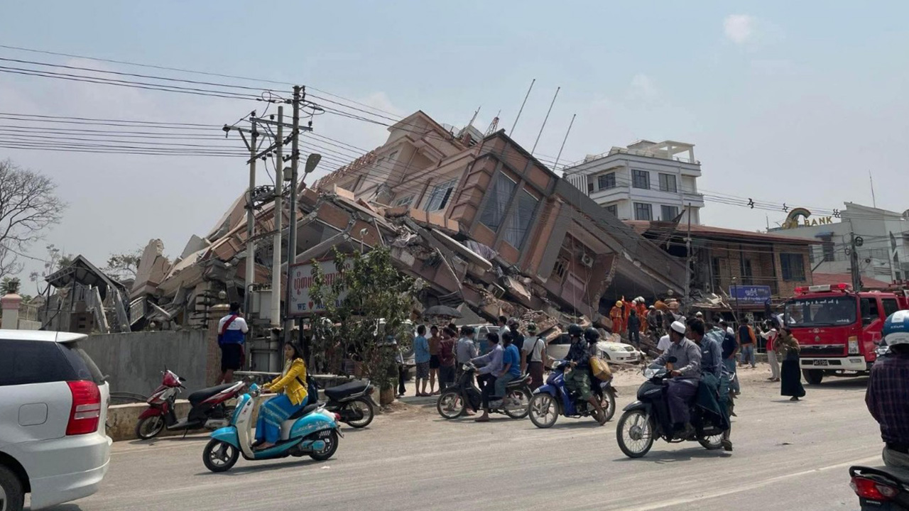 미얀마 강진 사망자 1천명 넘어‥부상자 2천376명