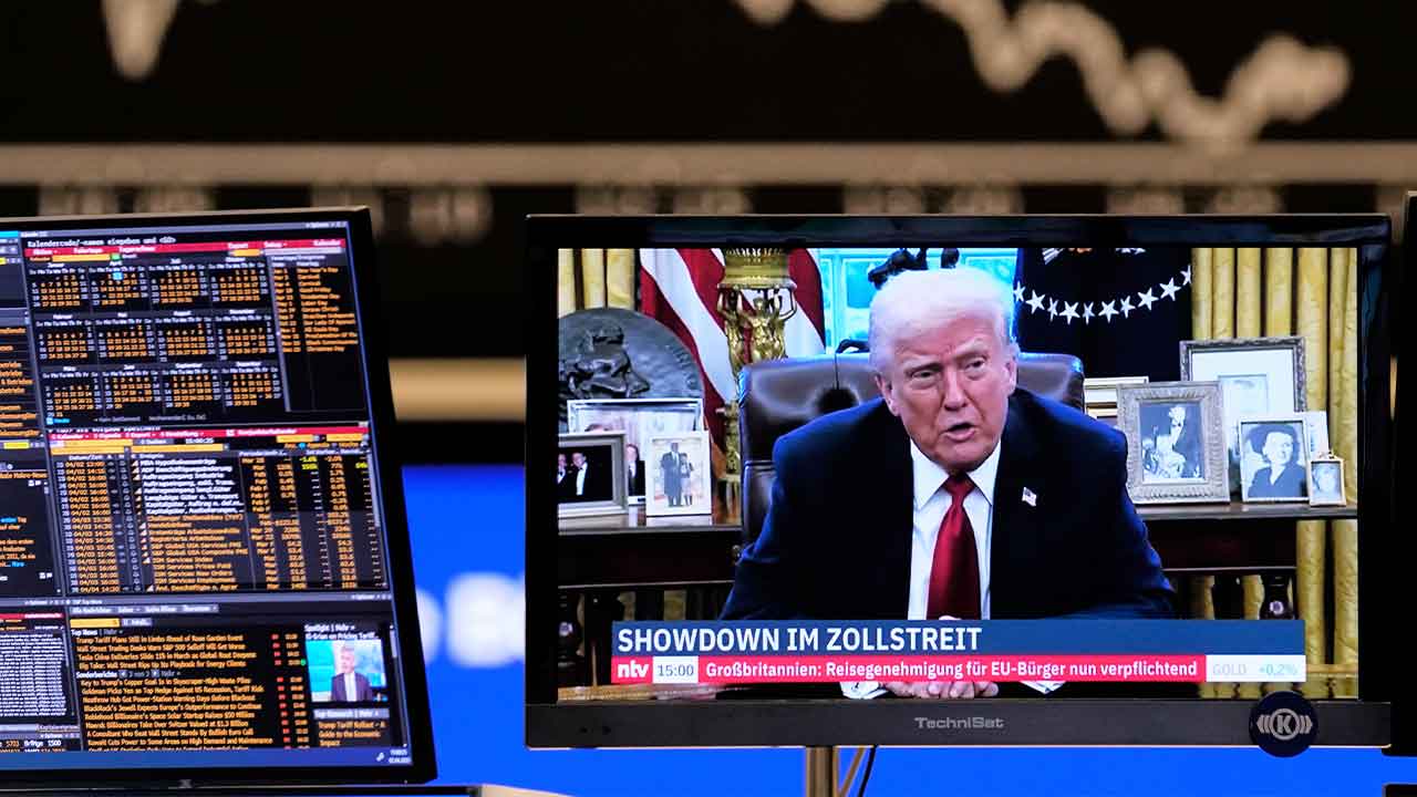 유럽증시 20％ 관세폭탄에 급락 출발