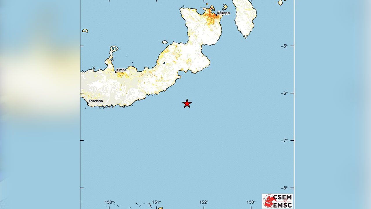 파푸아뉴기니 뉴브리튼 인근 6.9 지진‥"쓰나미경보 해제"