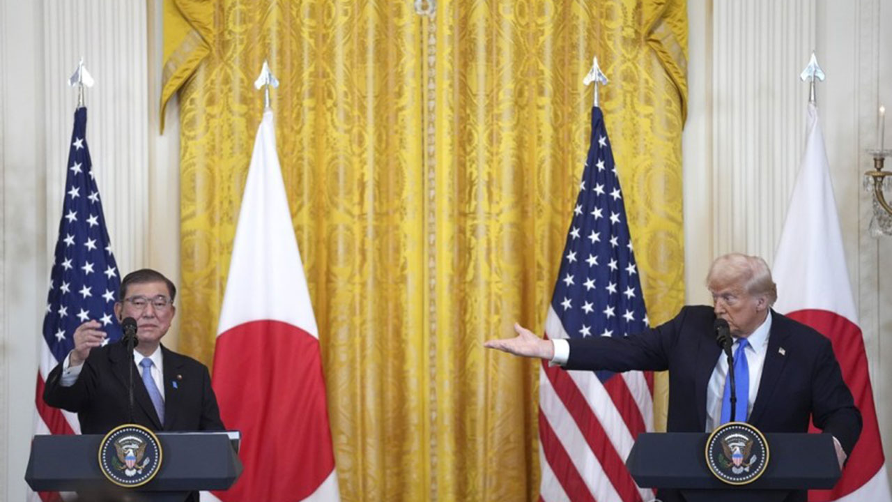 이시바, 트럼프와 25분간 통화‥"관세문제 협의"