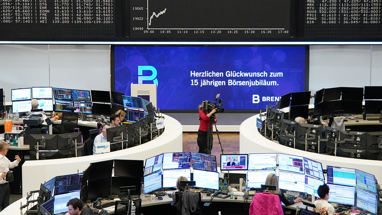 유럽증시, 미 관세 충격파에 4~5% 급락 마감