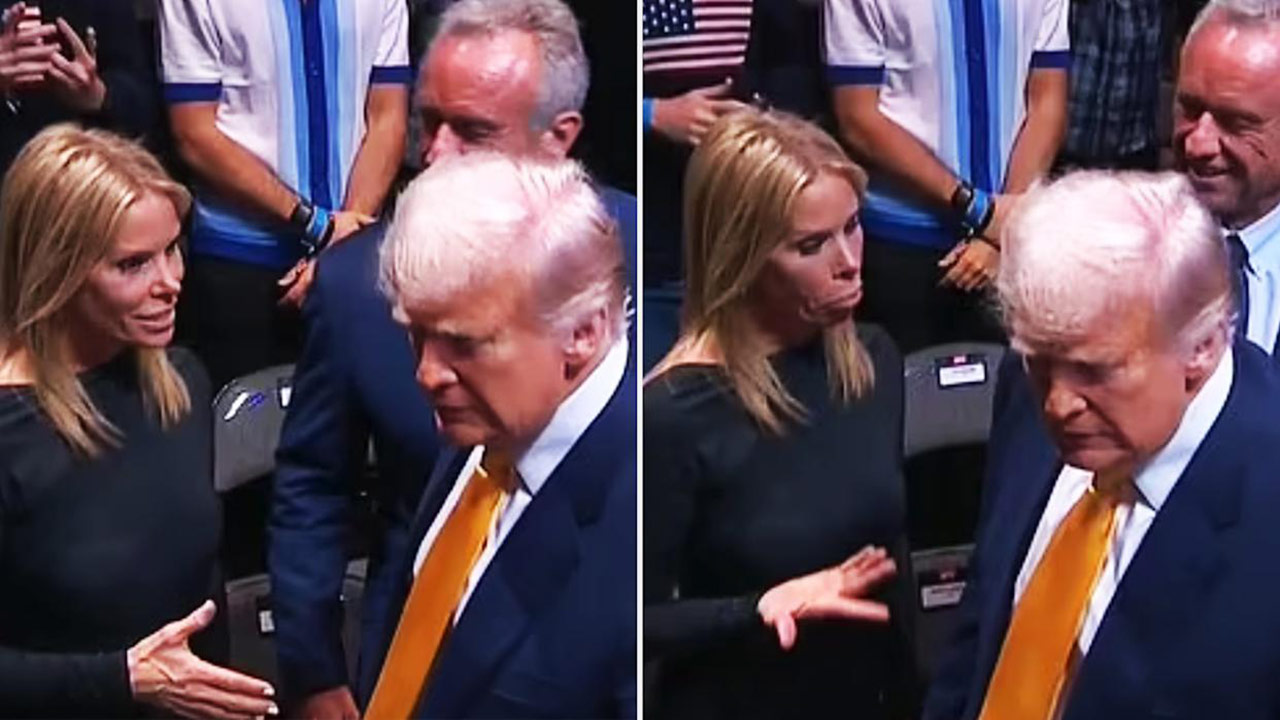 [World Now] 끝까지 '뒤끝'?‥트럼프, 악수 청하는 장관 부인 뿌리쳐