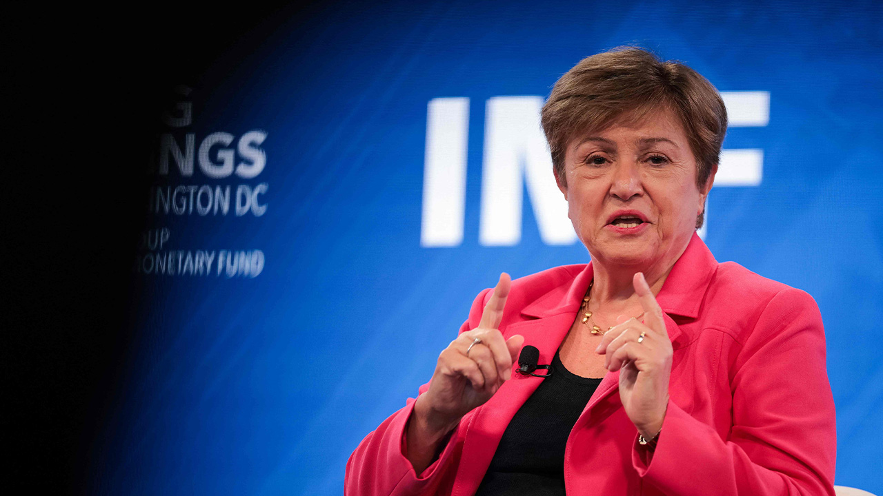 IMF 총재 "정상 수준 벗어난 불확실성‥경기침체 위험 커져" 경고