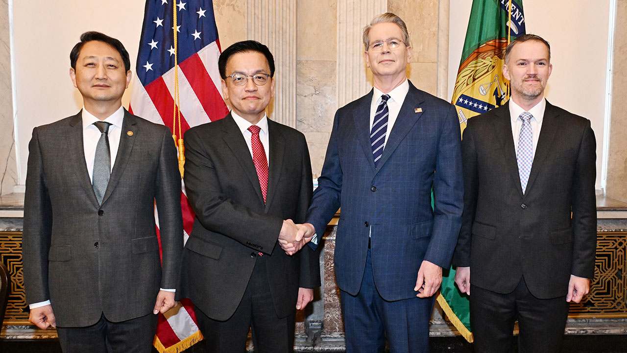 한미 '2+2 통상협의' 종료‥1시간 10분 가량 진행