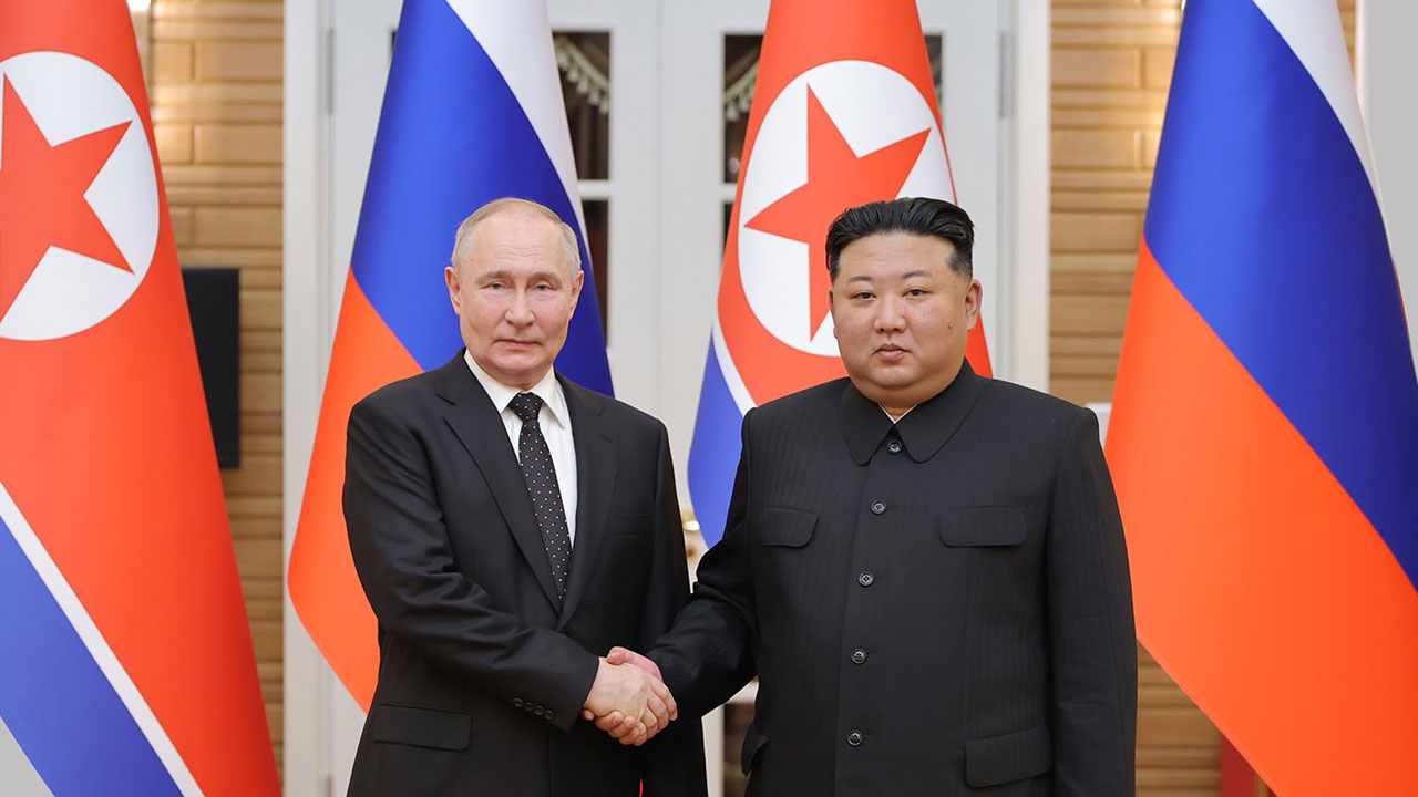 푸틴, 김정은에 파병 감사‥러 "필요시 북한에 군사 지원"