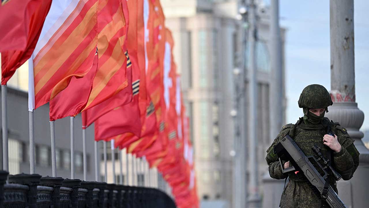 러시아 전승절 앞두고 모스크바 상공서 드론 잇달아 격추