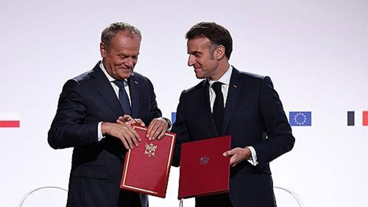 프랑스·폴란드, 제3자 침공시 상호 지원 조약 체결