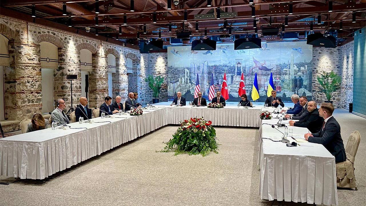 러·우크라, 90분 만에 협상 종료..휴전 입장차만 확인 