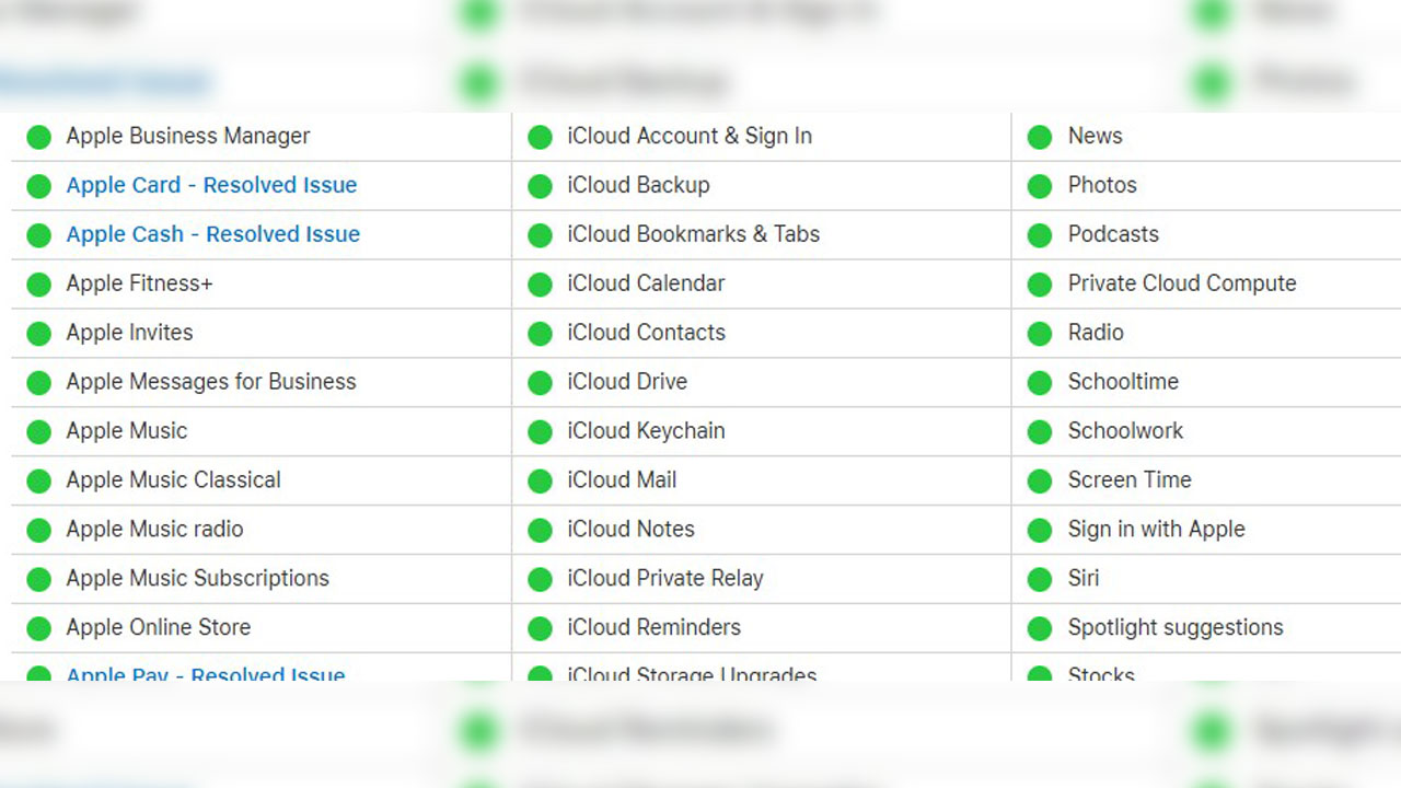 미국서 애플 페이·카드 등 금융서비스 1시간 동안 먹통