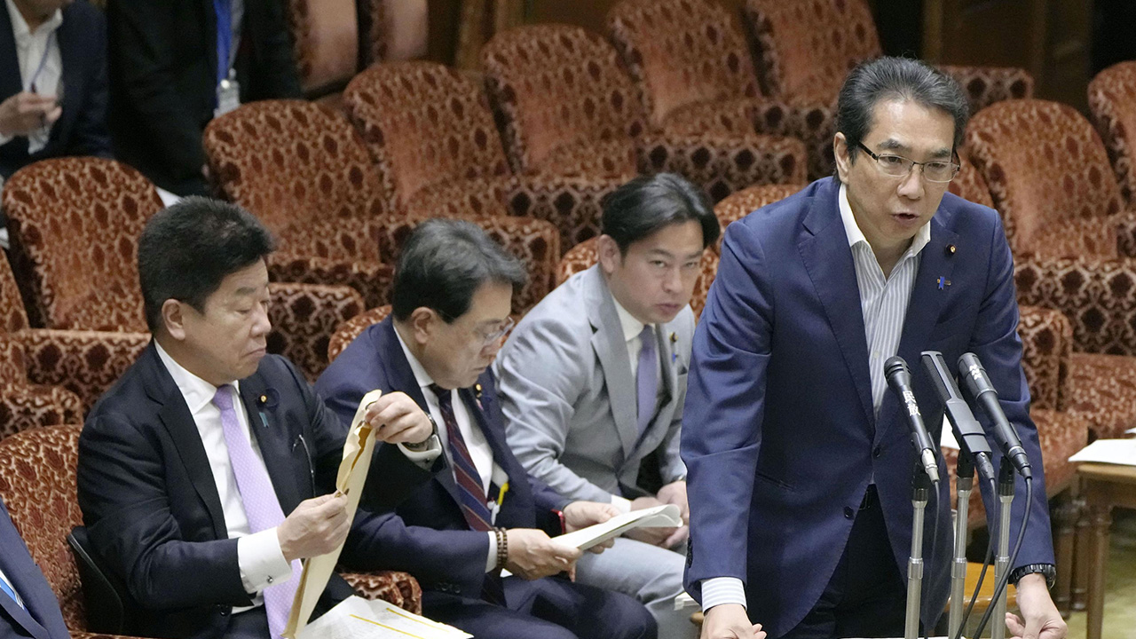 '쌀관련 실언' 일본 농림수산상 경질‥후임에 고이즈미 신지로