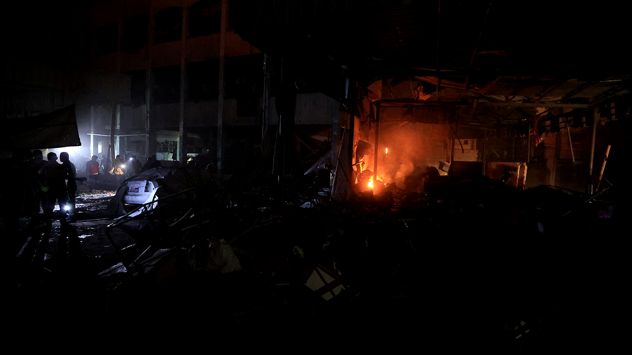 이스라엘군, 가자지구 학교 공습‥"최소 33명 사망"