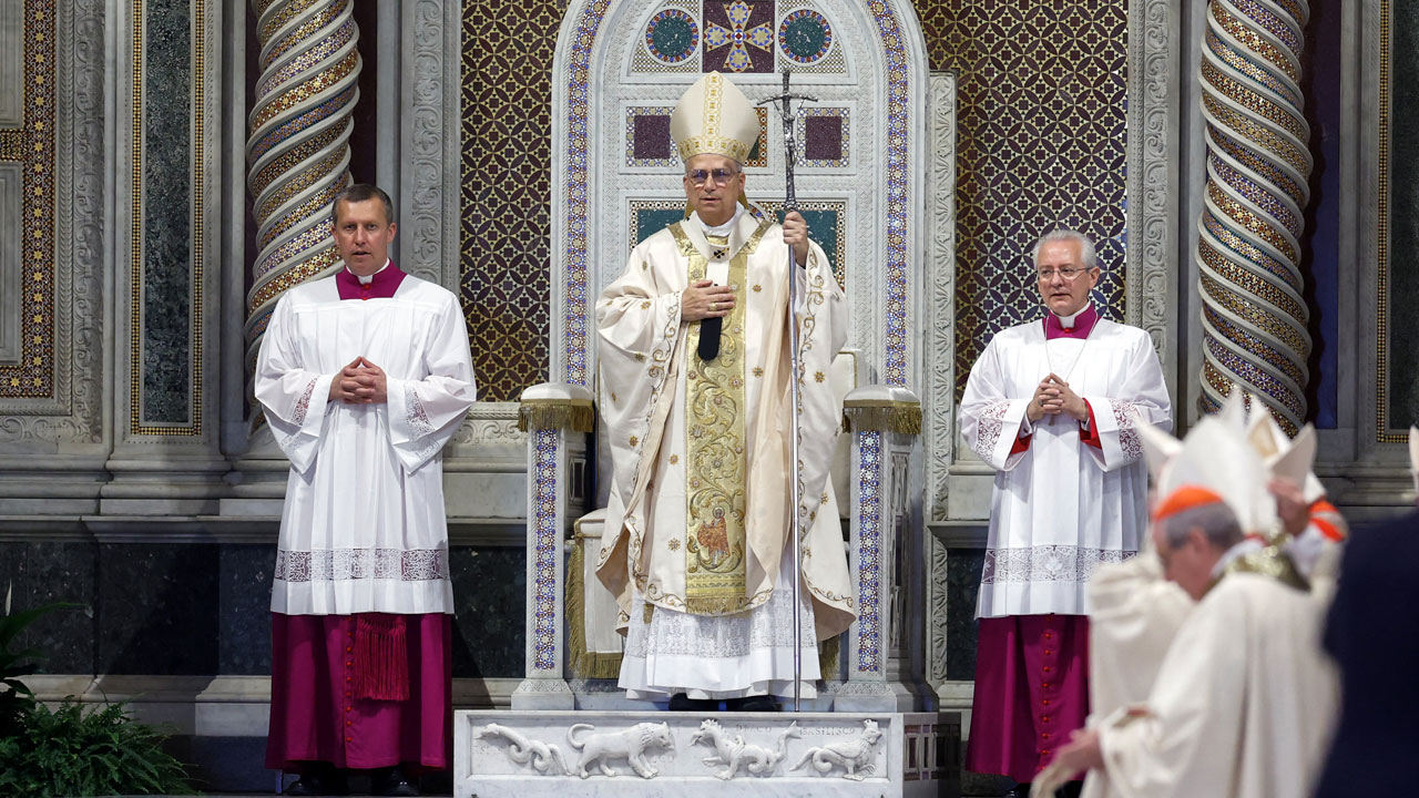 레오 14세 교황, 로마 주교좌 착좌식 거행‥"나는 로마인"